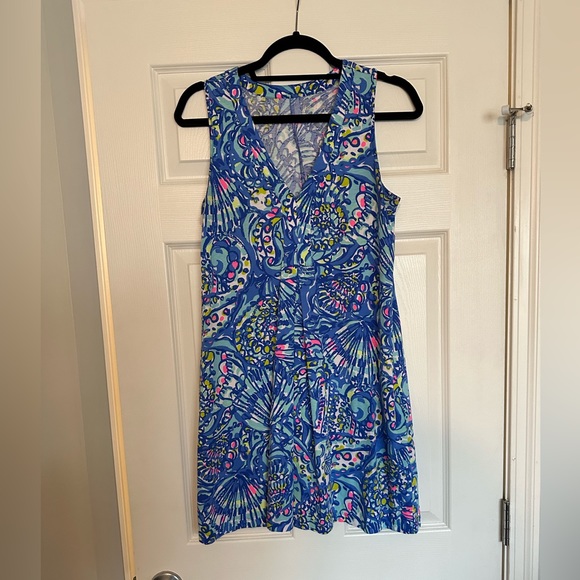 Multi colored gently worn Lilly Pulitzer dress - Picture 1 of 1